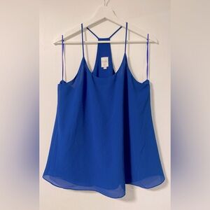 TWIK Royal Blue Racer back Camisole - Size US L
